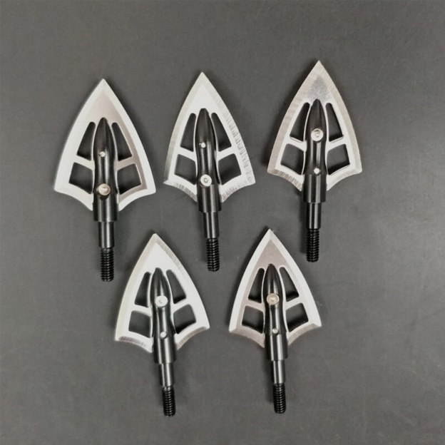 2-Blade Fixed Arrowheads 100 Grain Hunting Points