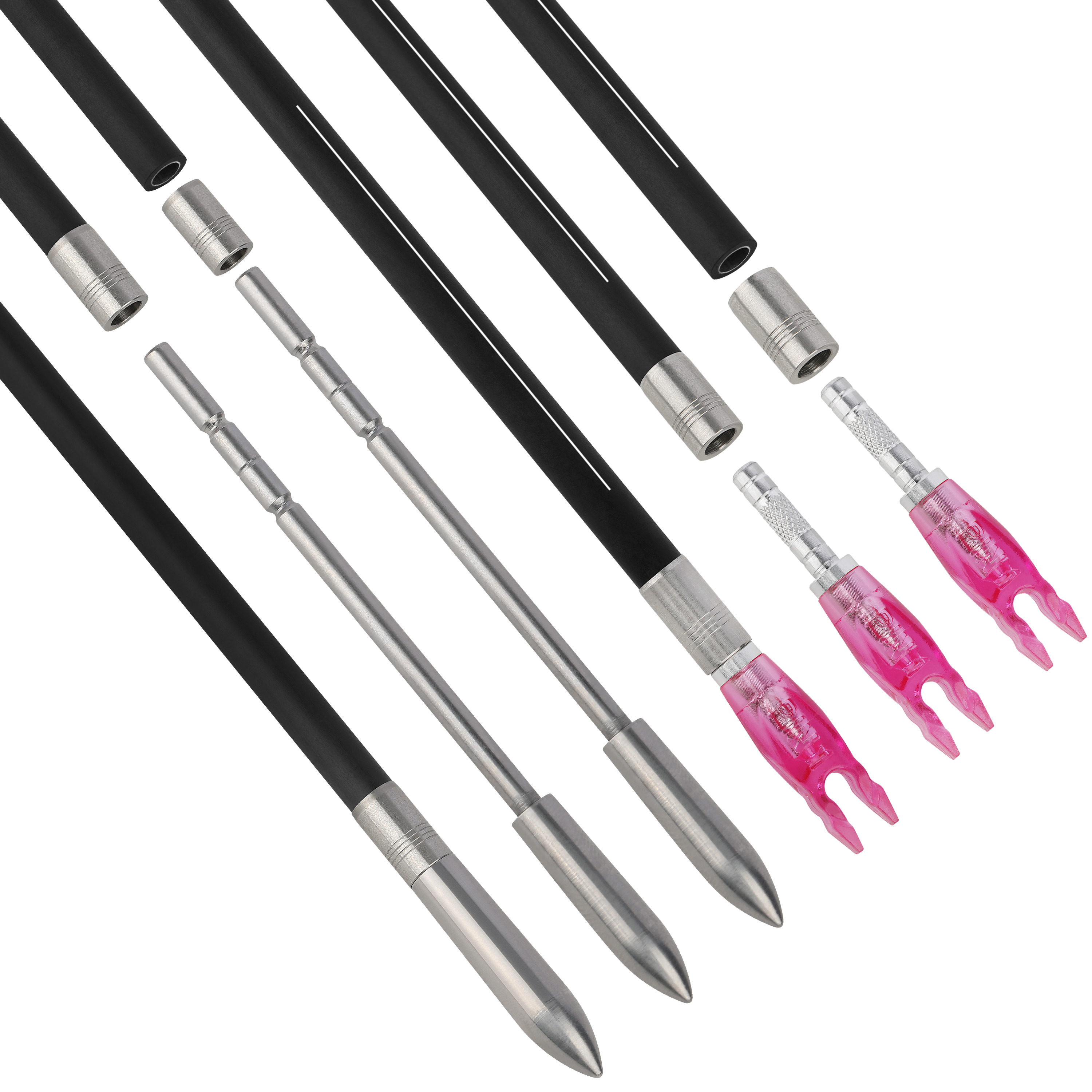 PANDARUS ELITE CA-320 Carbon Aluminum Arrow .001" ID3.2mm Competition