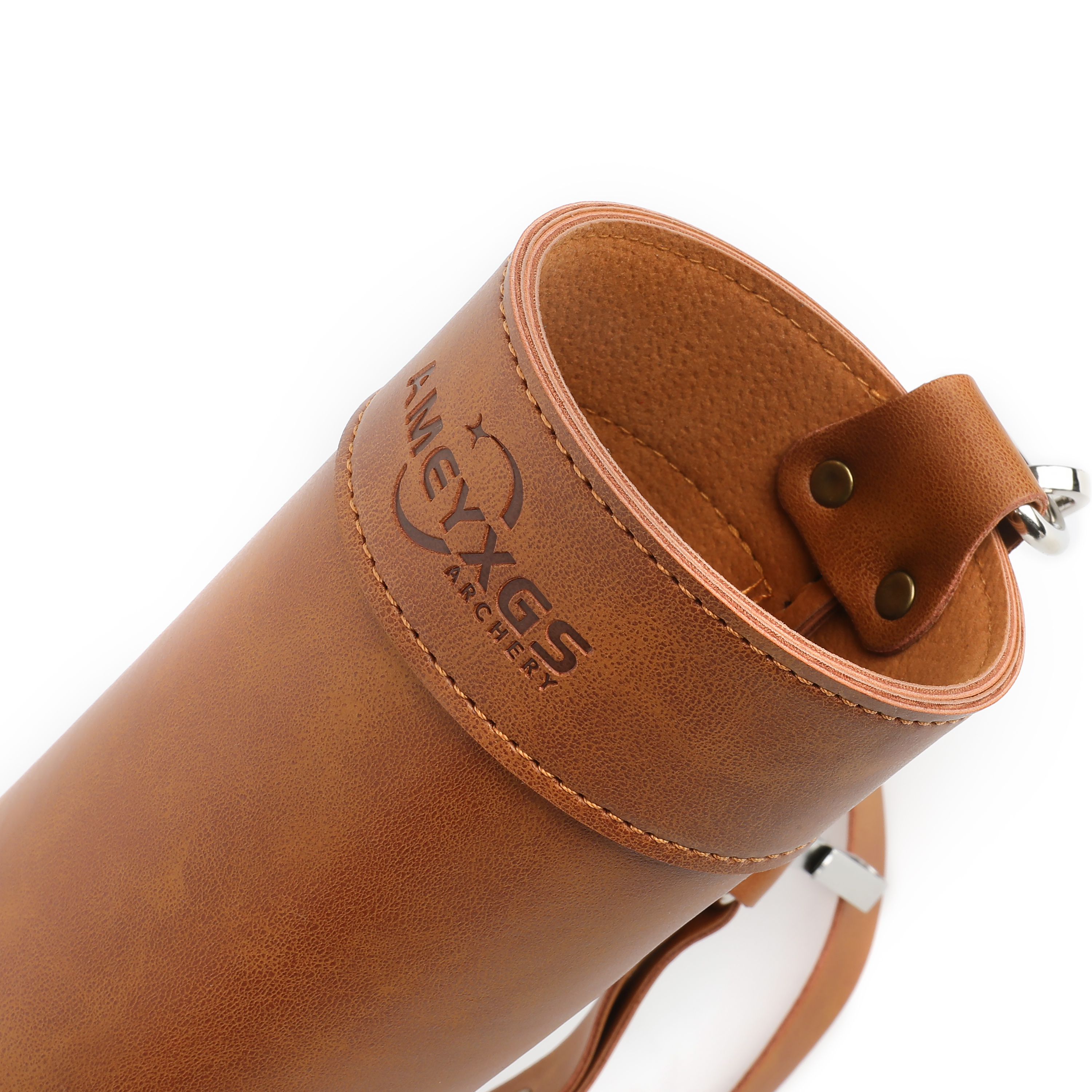 Traditional Leather Back Quiver Backpack Shoulder Adjustable