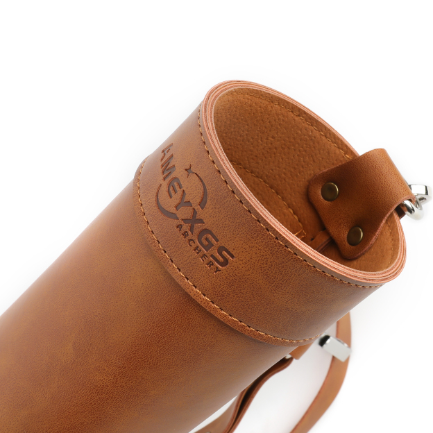 Traditional Leather Back Quiver Backpack Shoulder Adjustable