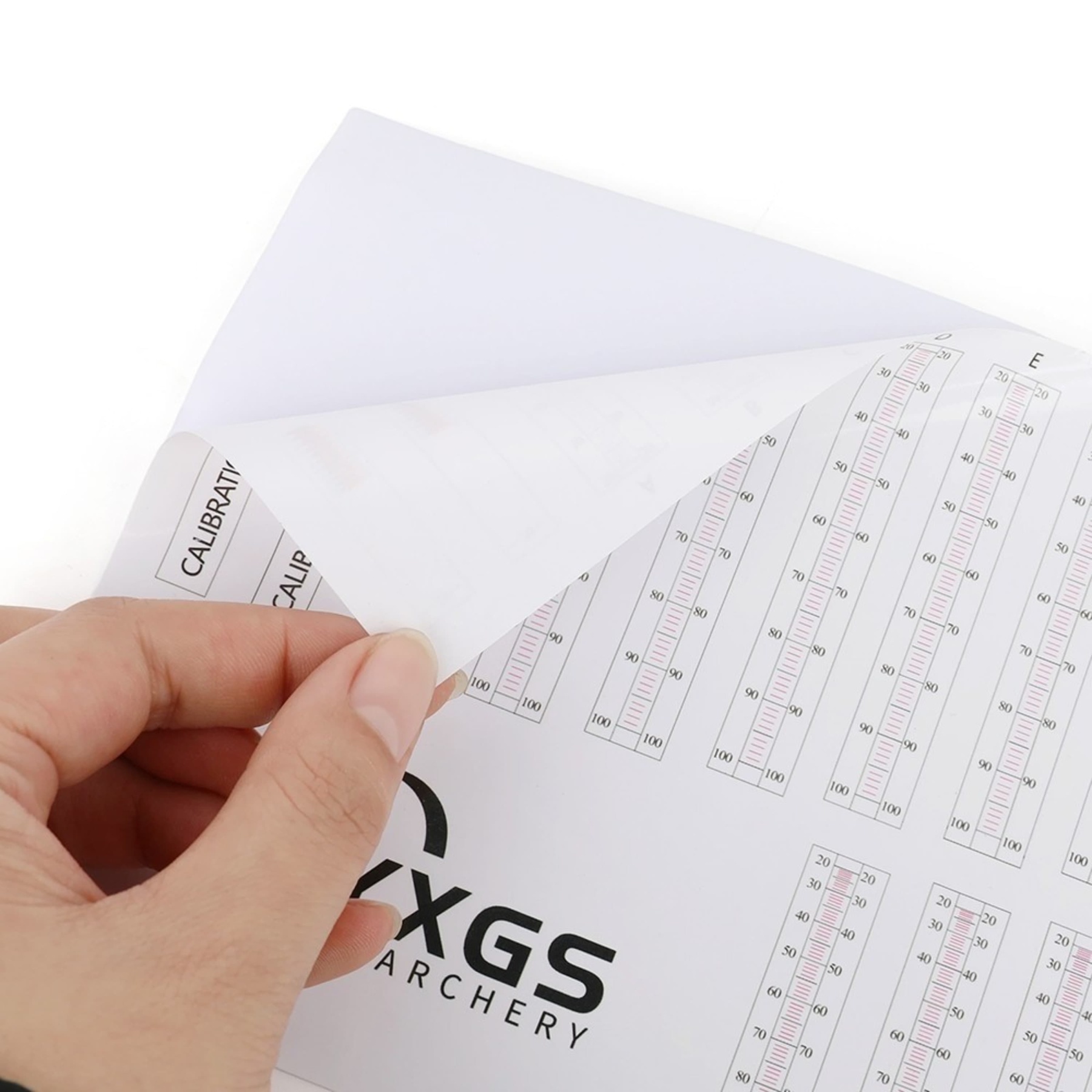 Archery Sight Tape Extended Range for Target Practice 10pcs