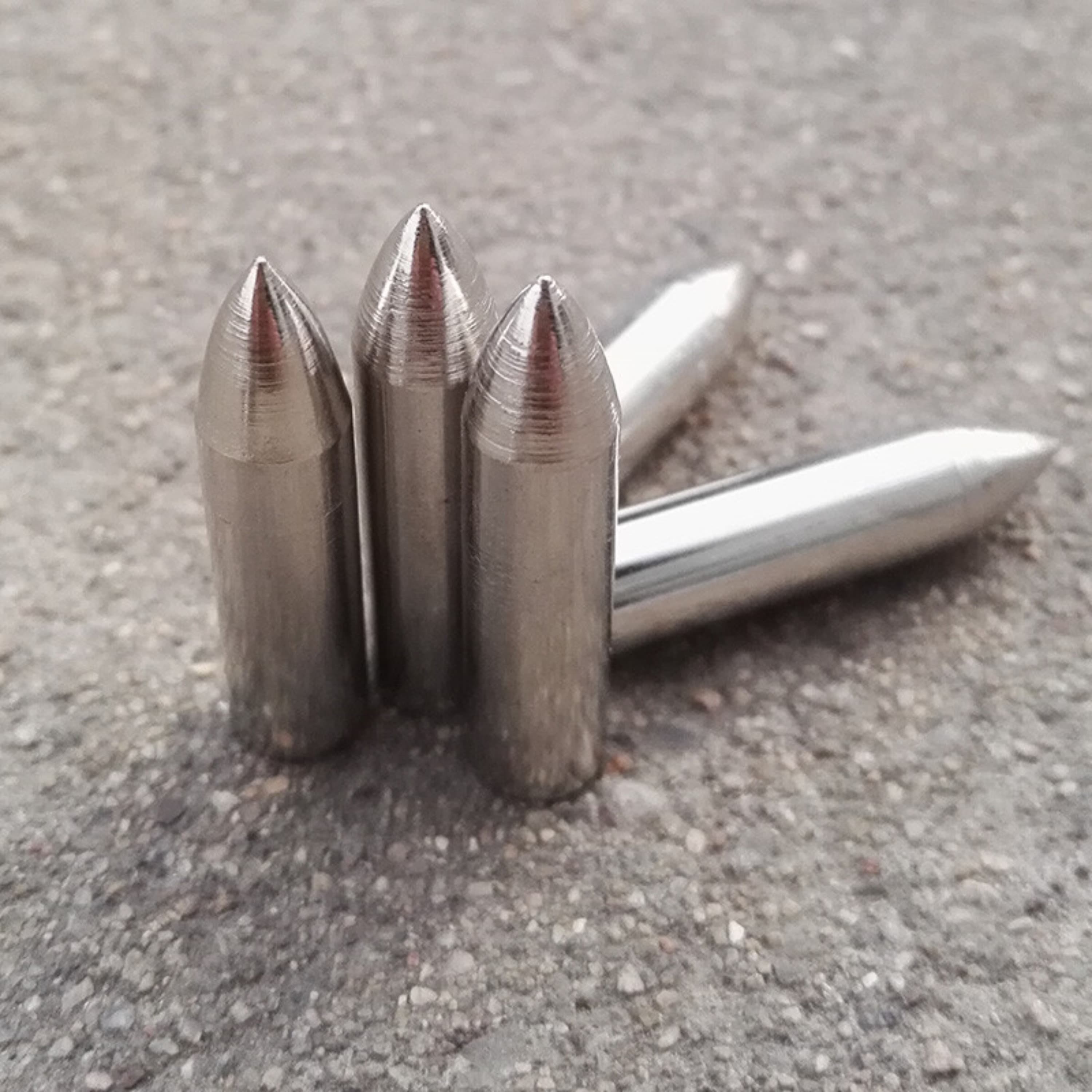 Archery Arrowheads Metal Practice Tips ID 8mm DIY Arrows