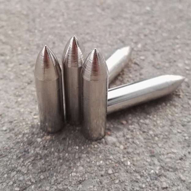 Archery Arrowheads Metal Practice Tips ID 8mm DIY Arrows