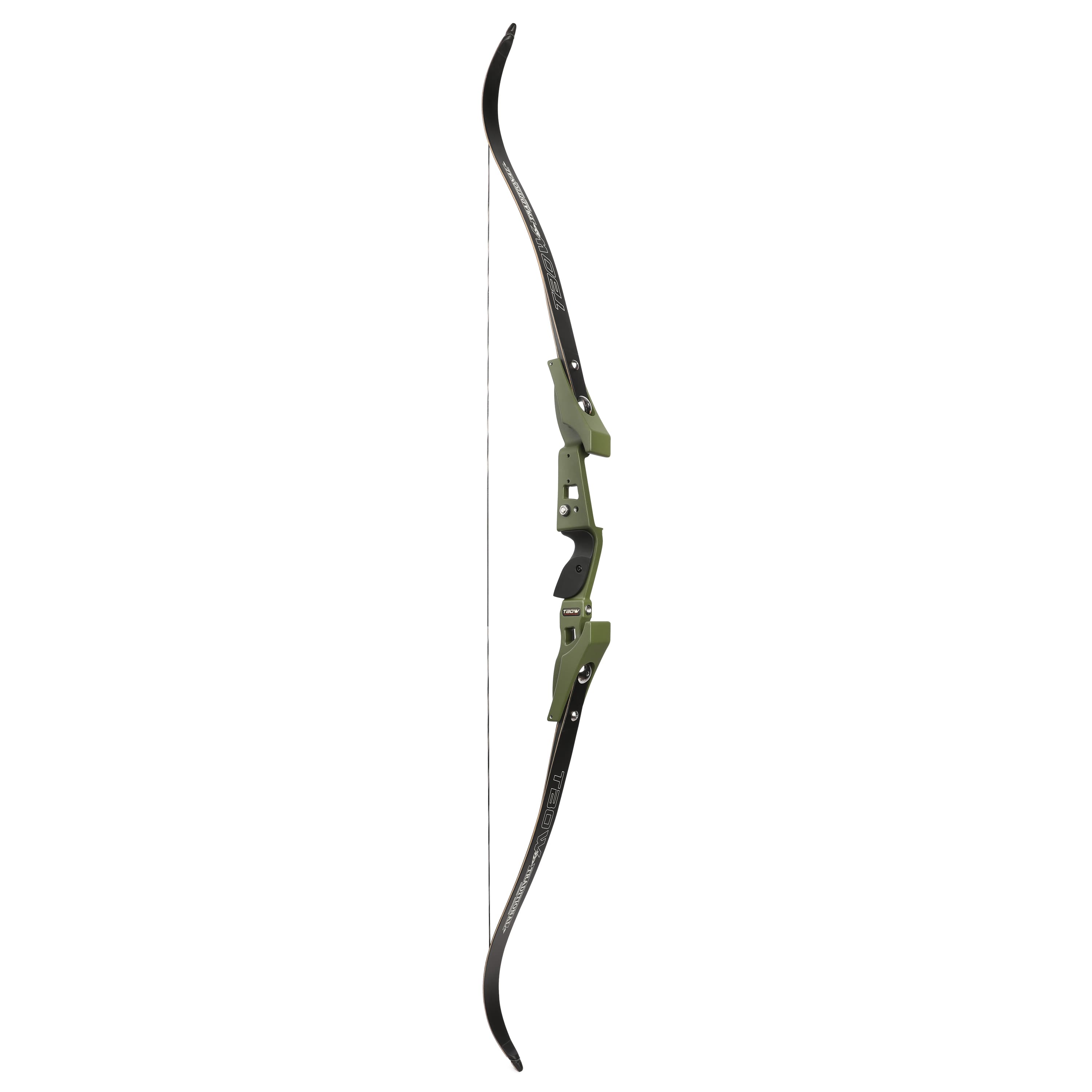 Archery 62 ILF Recurve Bow 25-60lbs Right Hand Hunting Bow Aluminum A