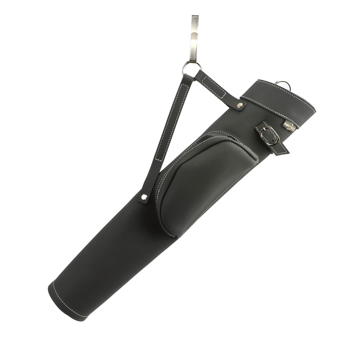 Traditional Leather Archery Quiver Handcrafted Cowhide Arrow Hodel