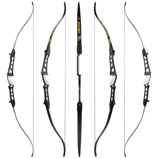 68" Competition Target Recurve Bow 36lbs, Aluminum Alloy Riser