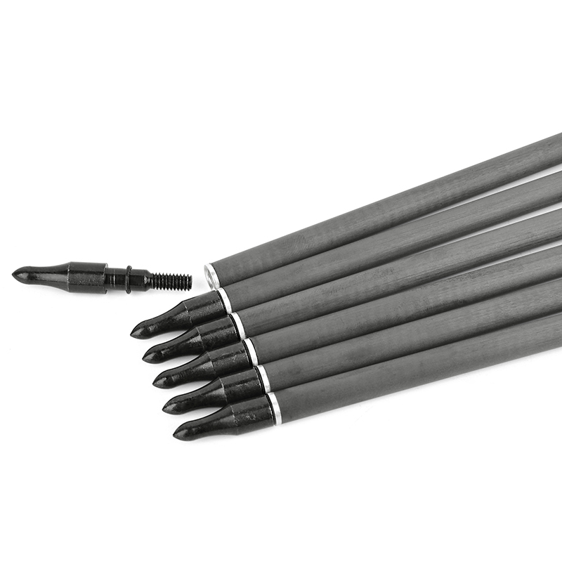 Pure Carbon Arrows 600 Spine 4" Turkey Feather Target practice