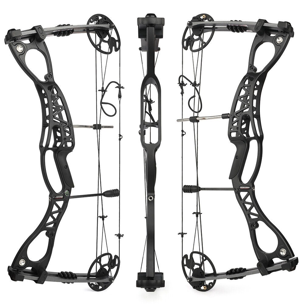 JUNXING M126 Compound Bow Kit 0-70lbs Hunting Package Adult Target