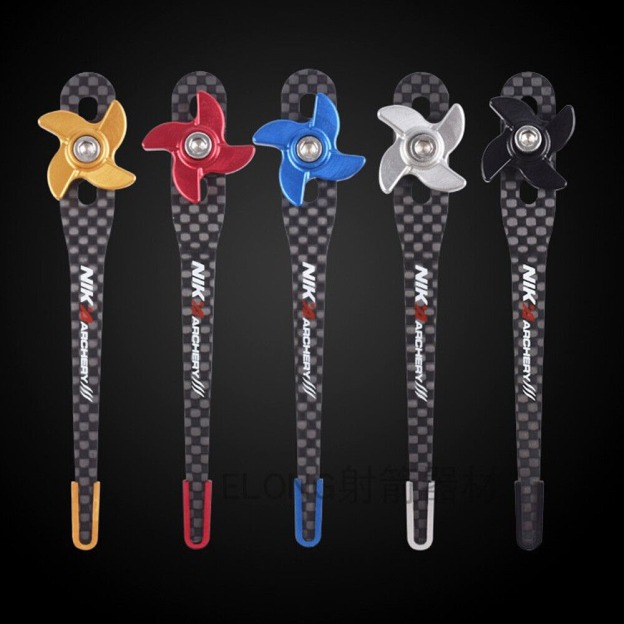 NIKA Archery Recurve Bow Clicker Carbon Signal Adjustable Target