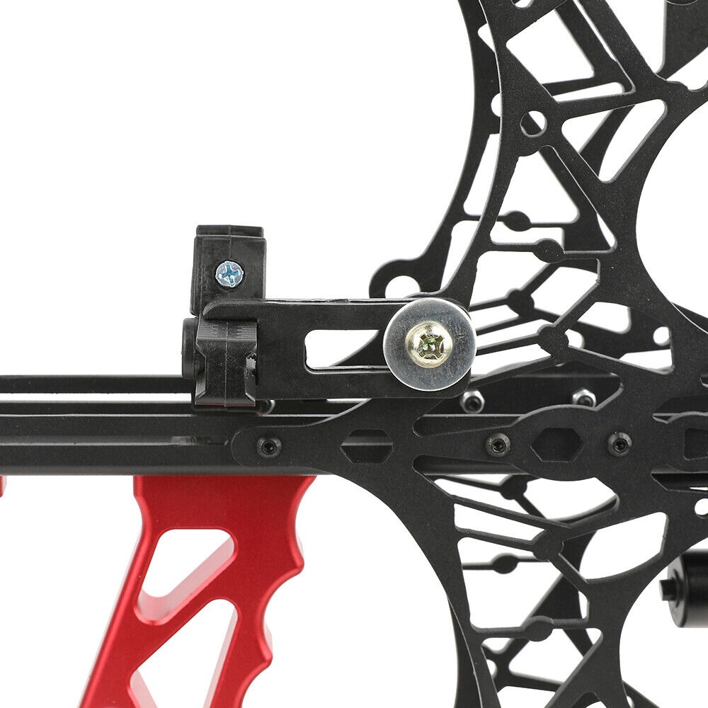 18" Mini Compound Bow Dual-use Steel Ball Hunting Fishing 35lbs LH RH