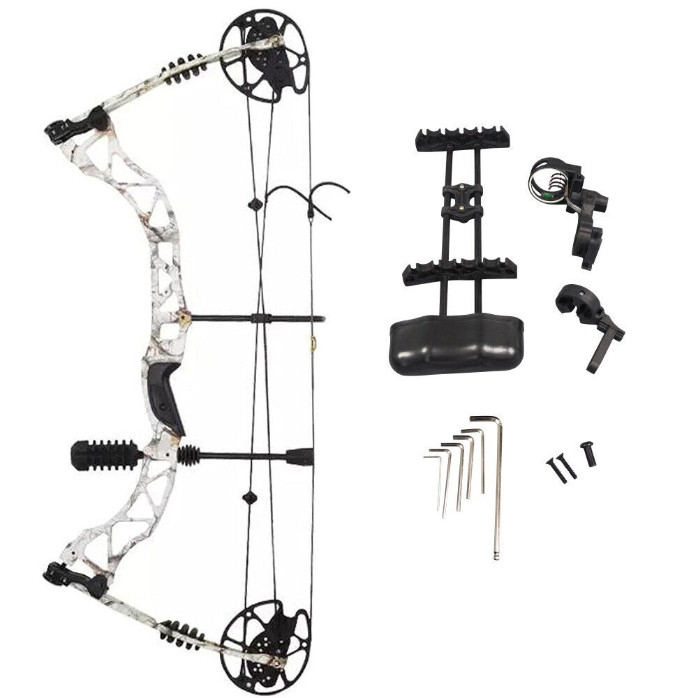 Hunting Compound Bow Arrows Set 30-70lbs Archery Shooting