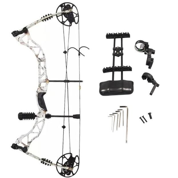 Hunting Compound Bow Arrows Set 30-70lbs Archery Shooting
