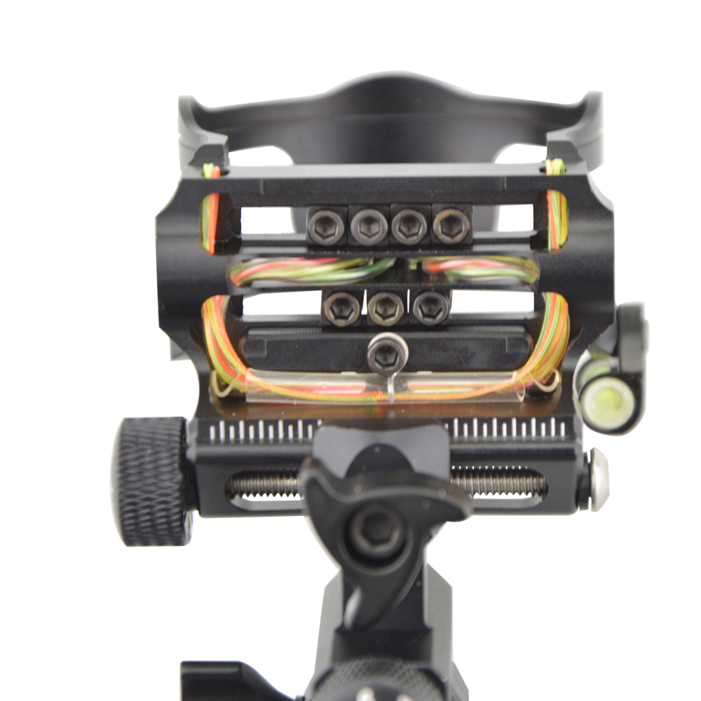 Toppoint DB8170 0.019 Fiber Optic Sight with Micro Adjustments, Aluminum Alloy