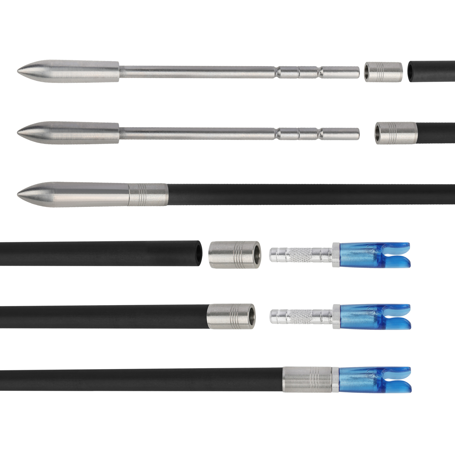 PANDARUS ICEPOINT 40T Pure Carbon Arrows .003" 3.2mm Competition