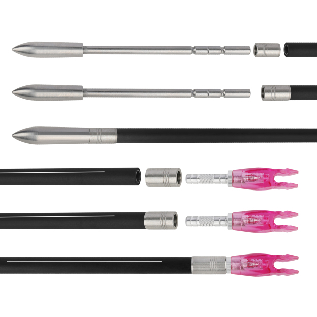 PANDARUS ELITE CA-320 Carbon Aluminum Arrow .001" ID3.2mm Competition