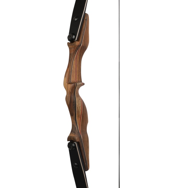 ILF Recurve Bow Riser 17" Ebony Wood