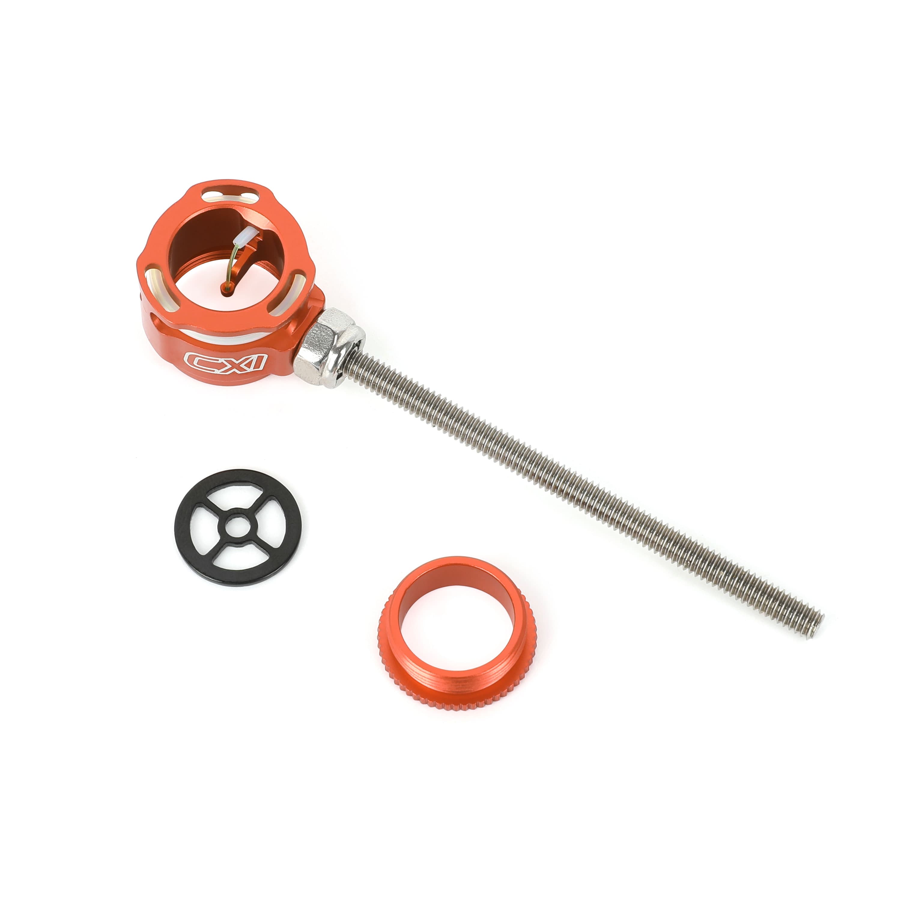 Recurve Bow Sight 0.019" Fiber Optic Pin Aluminum Alloy CNC