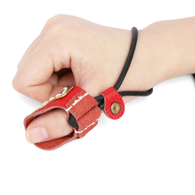Archery Thumb Ring Brass Finger Guard Traditional Bow