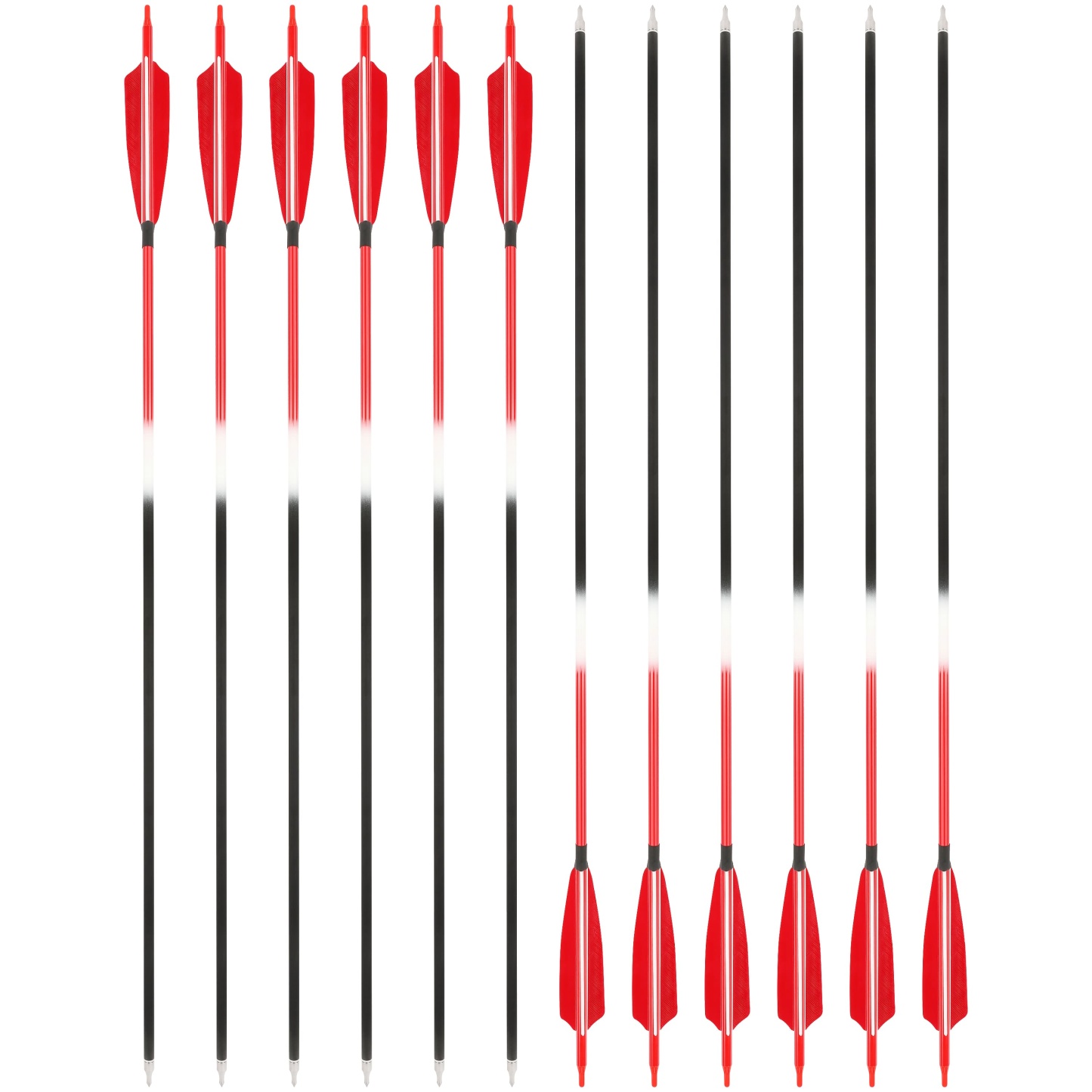 Fletching Carbon Arrows 500 Spine Turkey Feather Target & Hunting