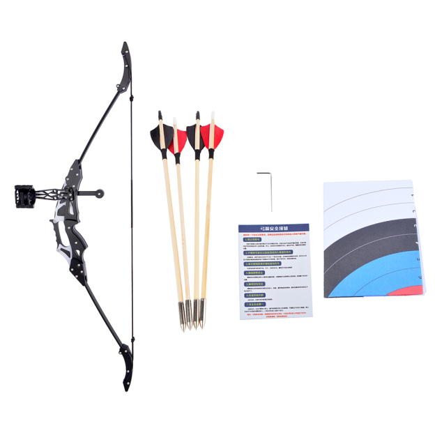 Mini Compound Recurve Bow Set 18lb Training & Recreational