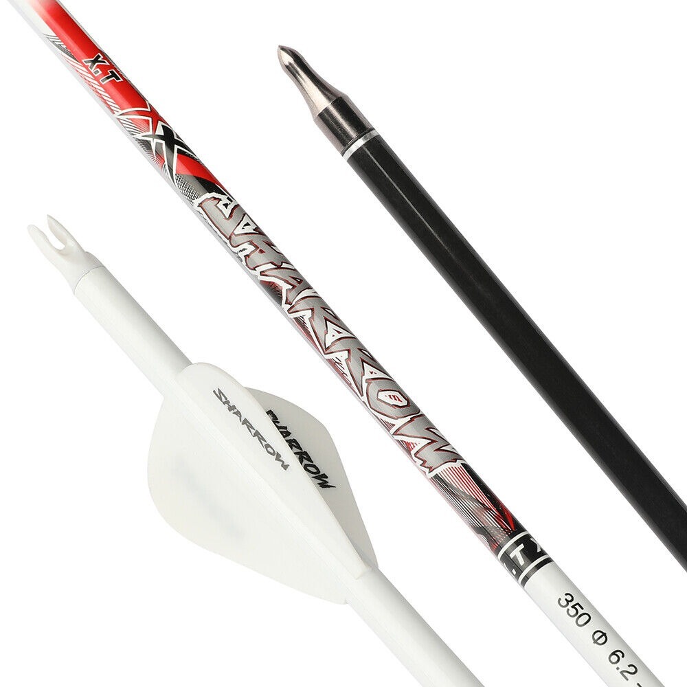 32 inch Pure Carbon Arrows ID6.2 SP300-800 Recurve Bow Compound Bow 