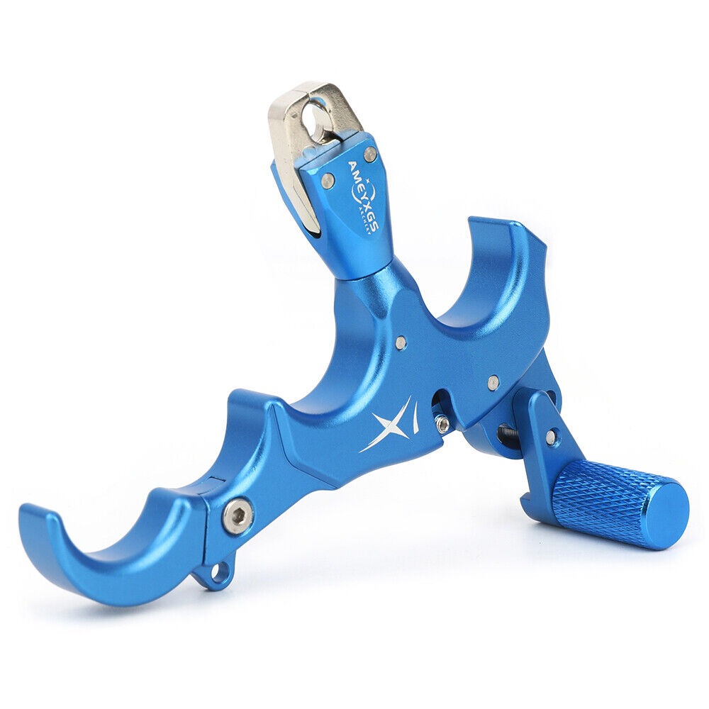 X1 Compound Bow Release Aids Grip Thumb 3 4 Fingers Caliper Trigger
