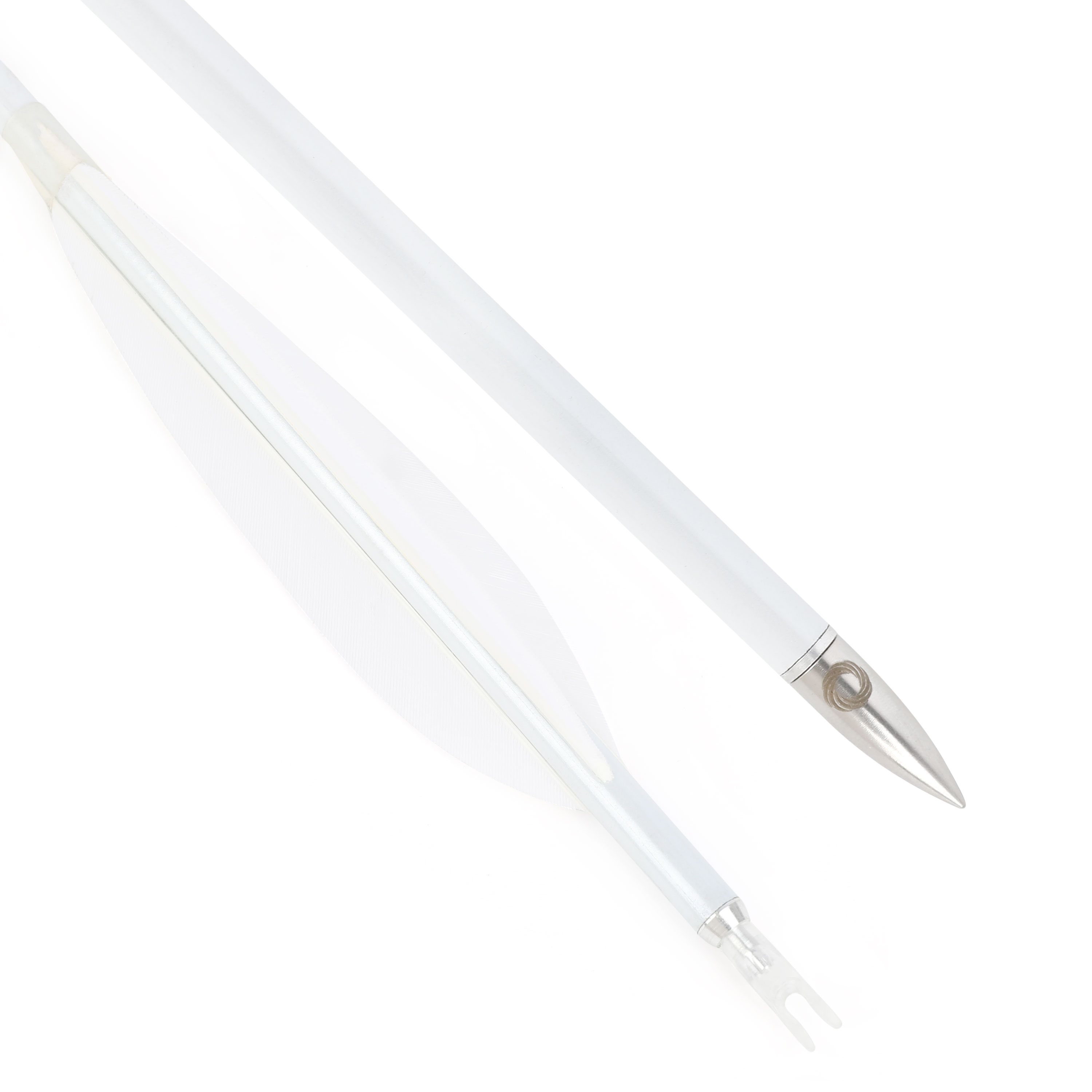 Hunting Fletched Arrows Pure Carbon Feather Spine 400-800