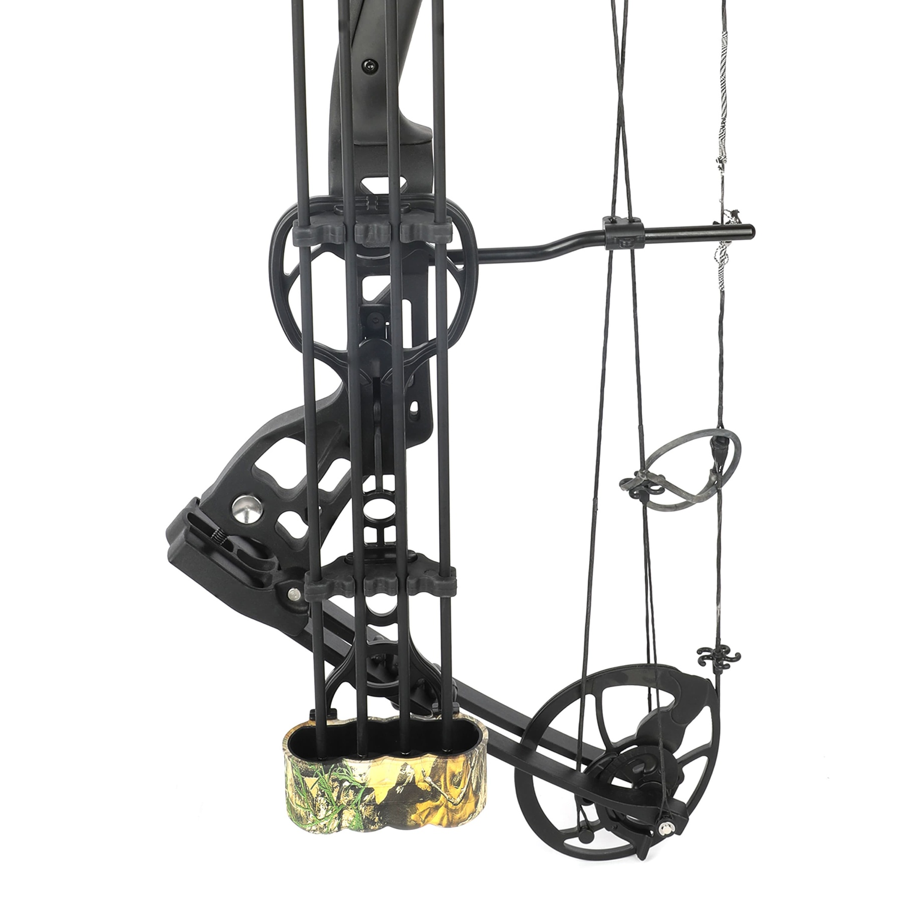 Arrow Quiver Compound bow Quick Release Holds 4 Arrows 
