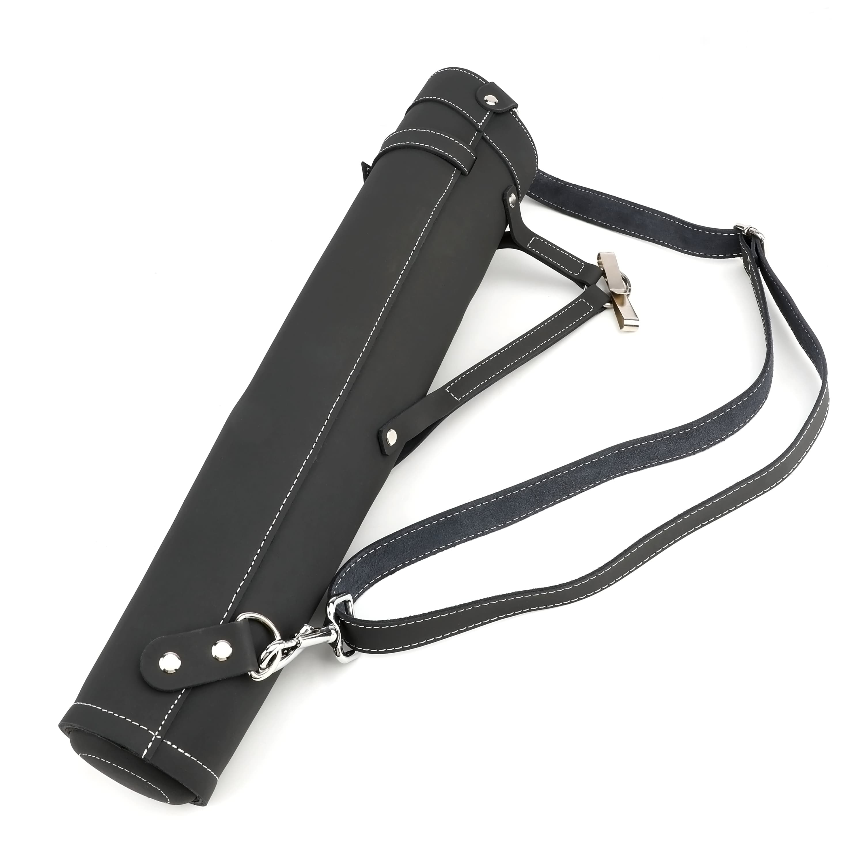 Traditional Leather Archery Quiver Handcrafted Cowhide Arrow Hodel