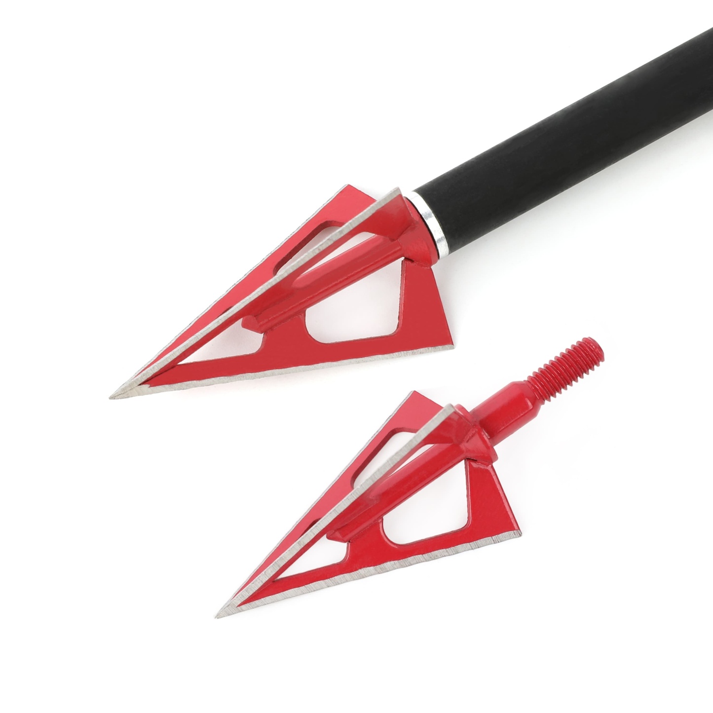 Archery 3-Blade Hunting Broadheads 100 Grain Fixed Blade Arrow Tips