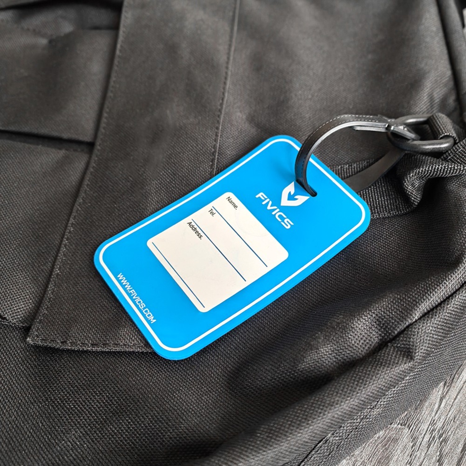 FIVICS Silicone Luggage Tags Premium Archery Brand Identification