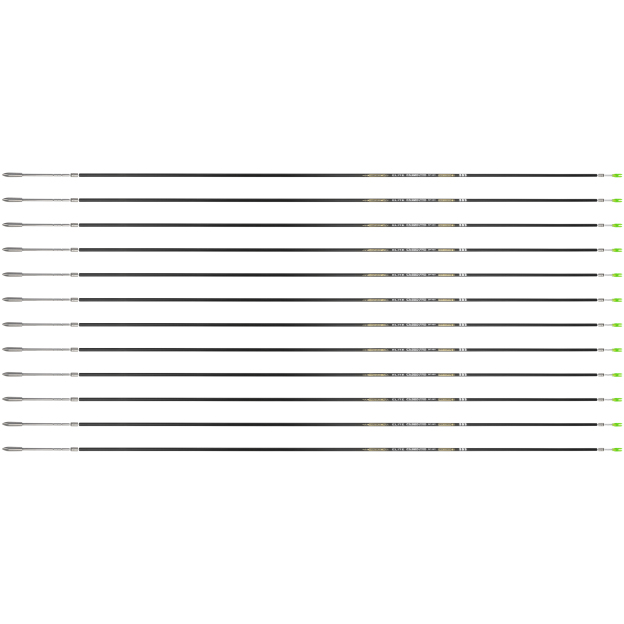 PANDARUS ELITE CA-320 Pro Carbon Aluminum Arrow .001" ID3.2mm Tapered