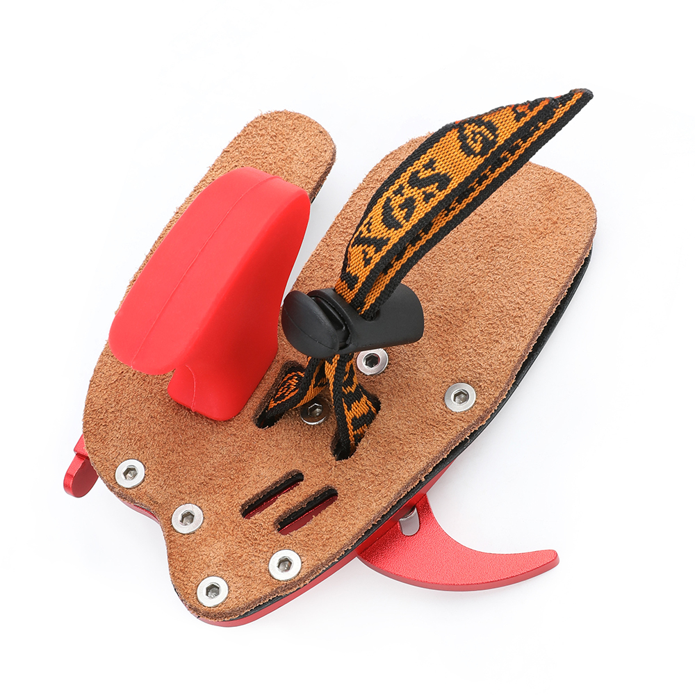 Finger Tab Archery Guard Cow Leather Bowstring Protector Gear LH RH