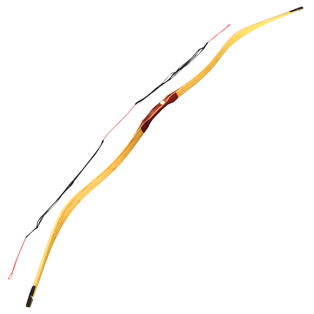 L/RH Hunting Traditional Bow 15-50lbs Archery Longbow