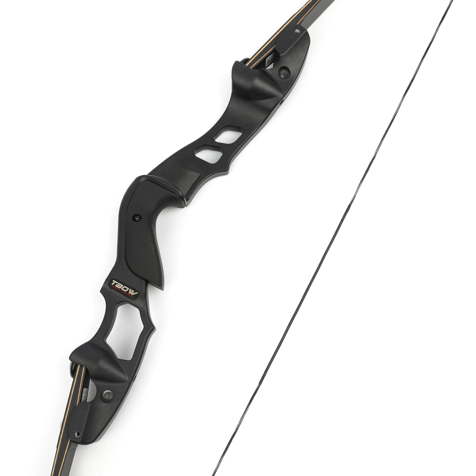 TBOW 62” Traditional ILF Recurve Bow 30-60Lbs Competition Hunting RH