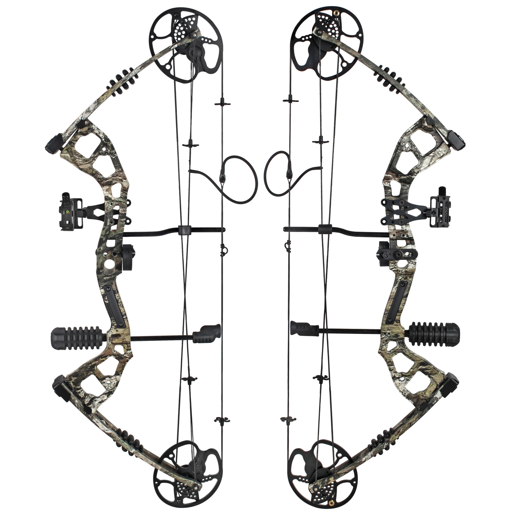 JUNXING M193 Compound Bow Adjustable Hunting Fishing Bow 0-70lbs