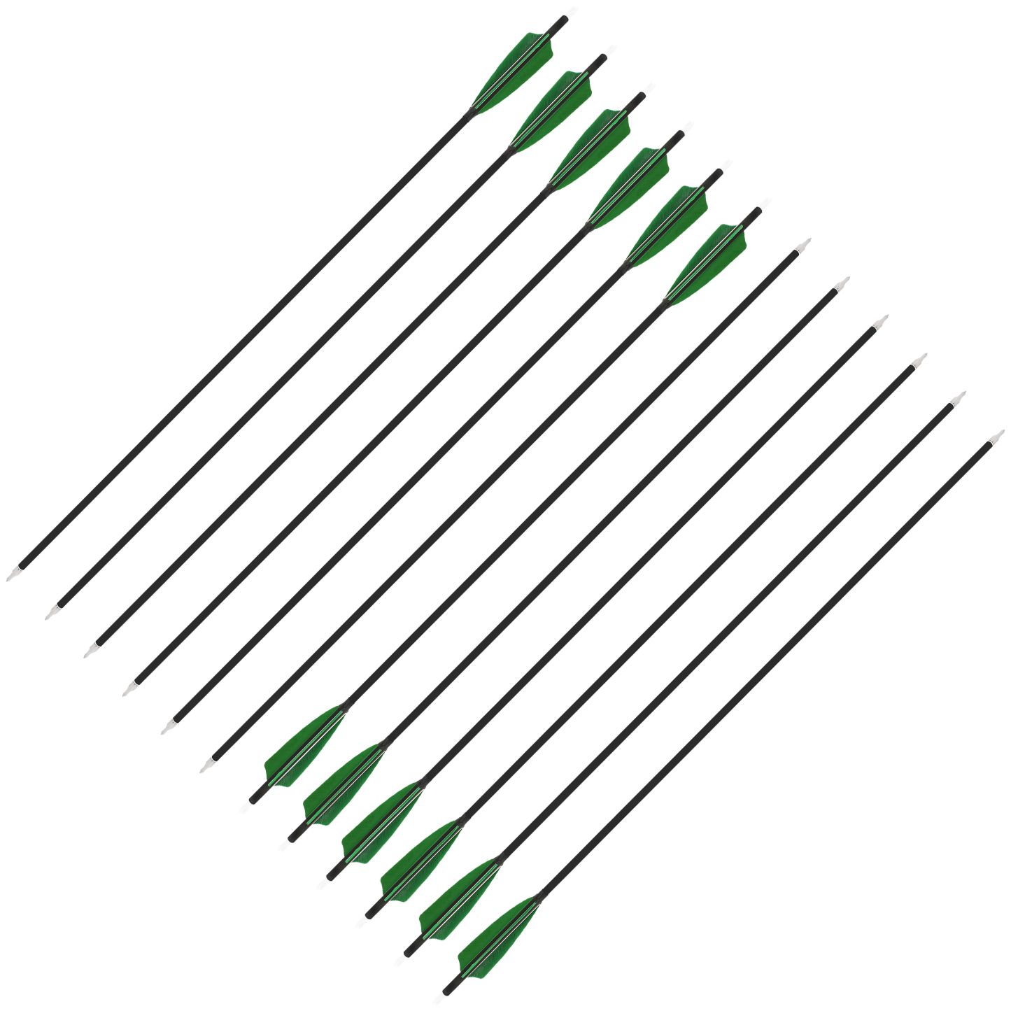 Carbon Arrows Turkey Feather Spine 500 Archery Hunting Practice