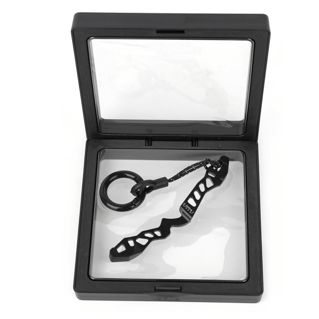 Archery Recurve Bow Riser Key Chain Aluminum Alloy Keyring