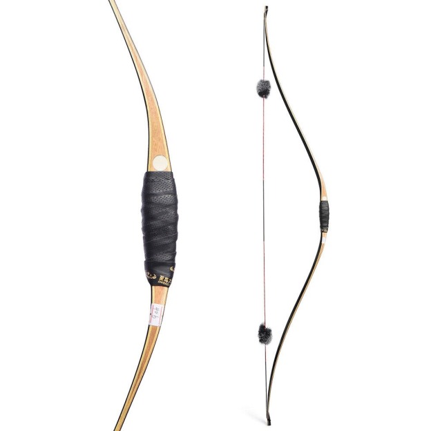 Traditional Bow 15-50lbs Archery Handmade Hunting Recurve bow 58 inch