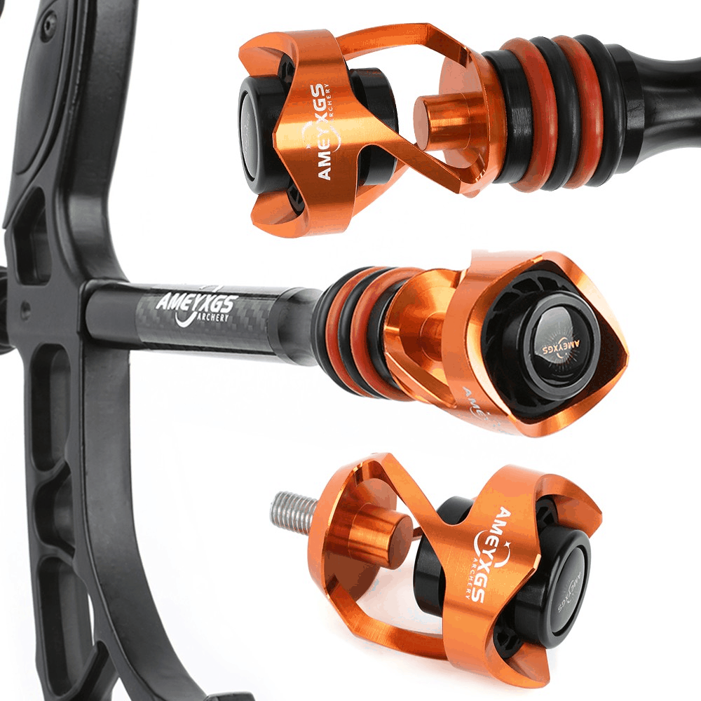 Archery Bow Stabilizer Harmonic Damper Riser Balance Bar Silencer