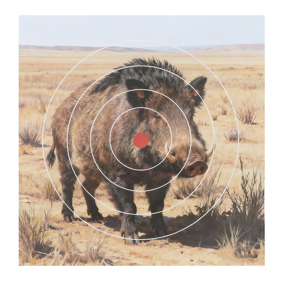 Paper Target Faces 40cm Archery Target Practice Animal Field Face