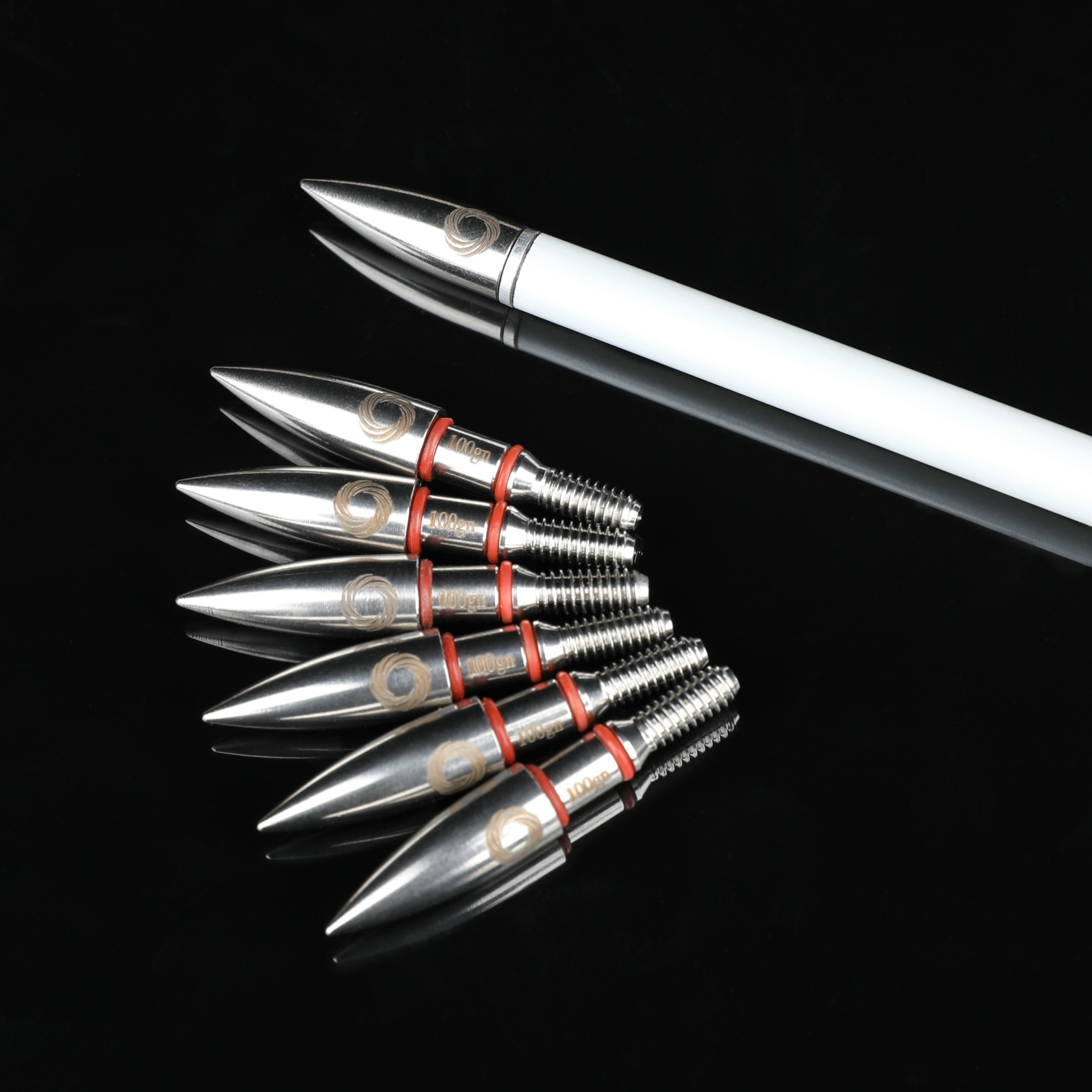 Target Arrowheads Tips Alloy 100 Grain 6.2mm