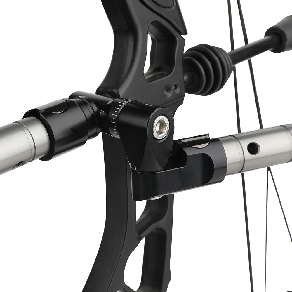 Archery Single Side V-Bar Compound Bow Stabilizer