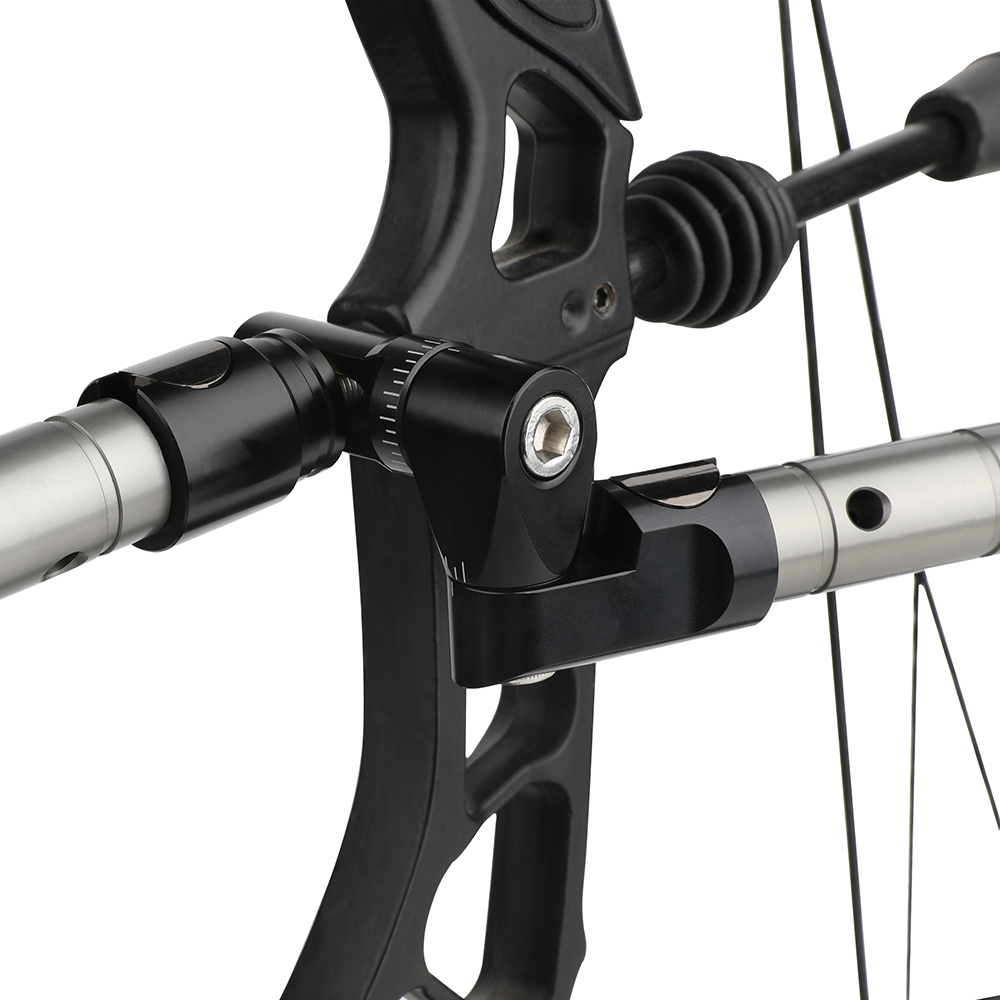 Archery Single Side V-Bar Compound Bow Stabilizer