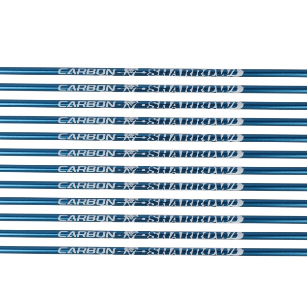 Target Arrows Pure Carbon 400-1000 Spine ±0.006" Turkey Feather 