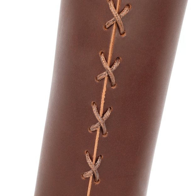 Traditional Archery Quiver 20-Arrow Capacity Cowhide