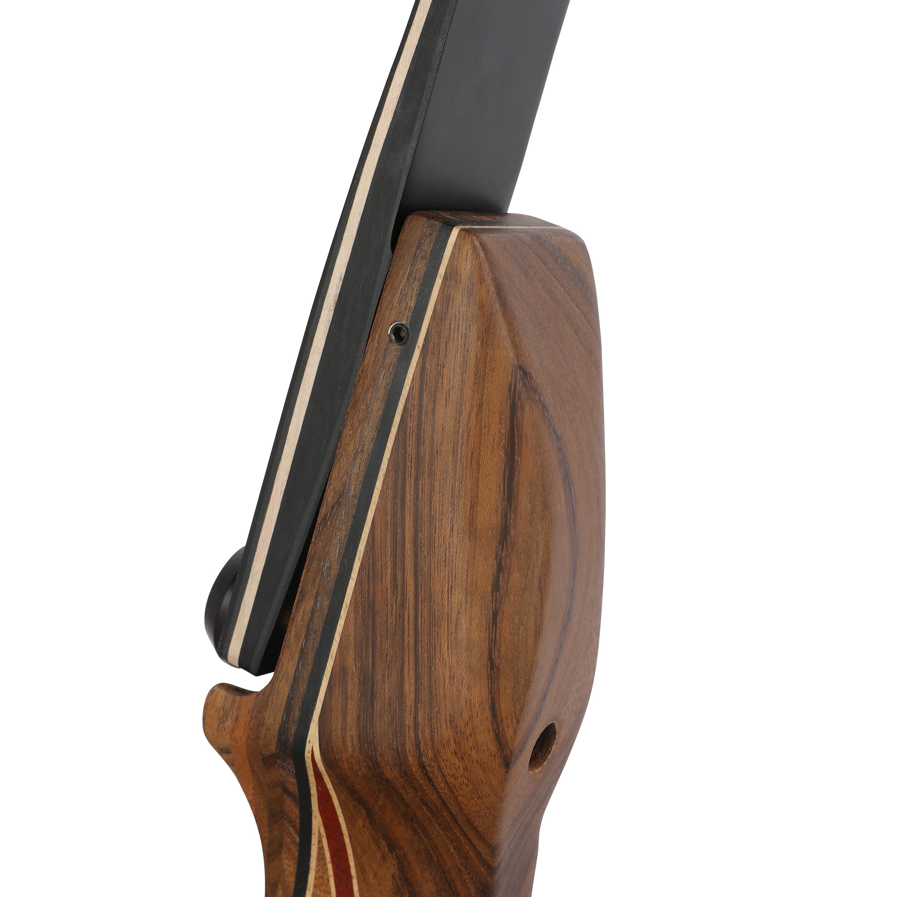 ILF Recurve Bow Riser 17" Ebony Wood