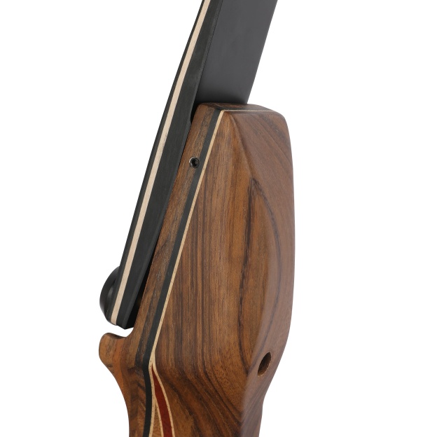 ILF Recurve Bow Riser 17" Ebony Wood