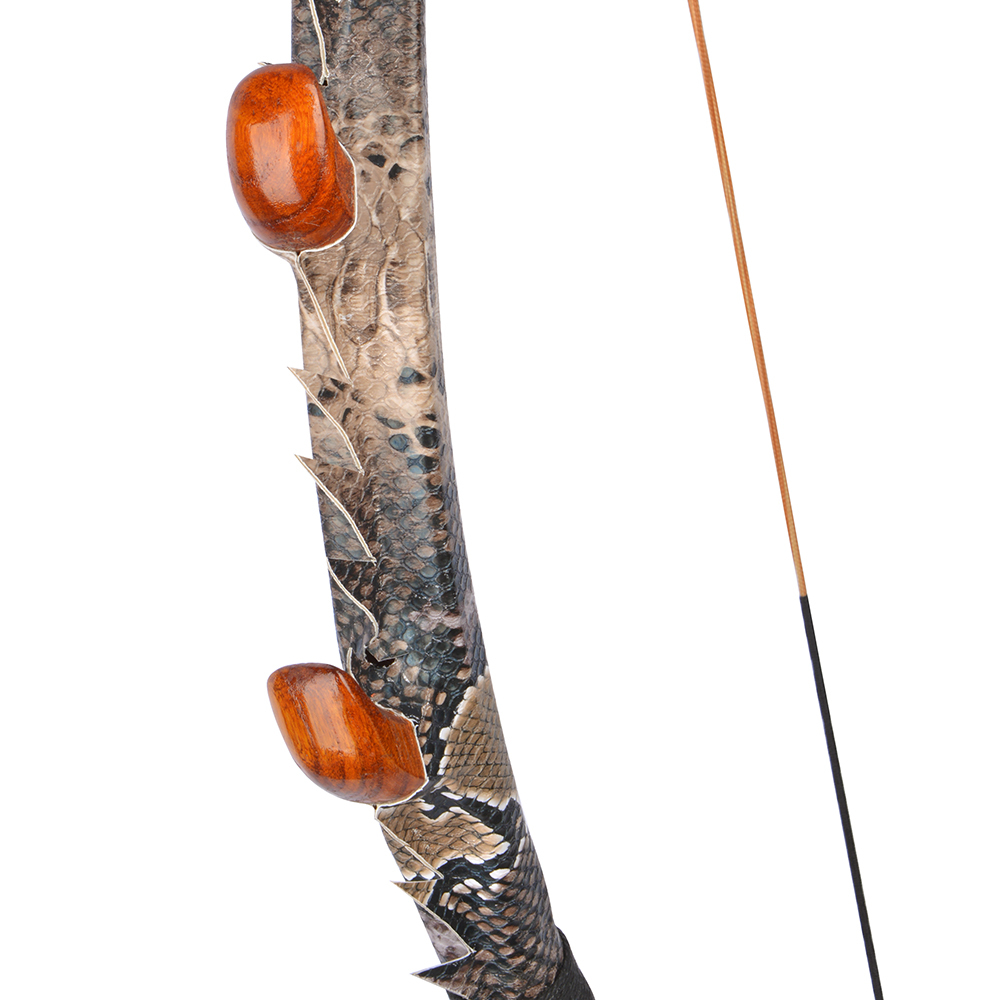 Archery Recurve Bow Kit  35/45/55lbs Wooden Takedown Hunting Split Bow