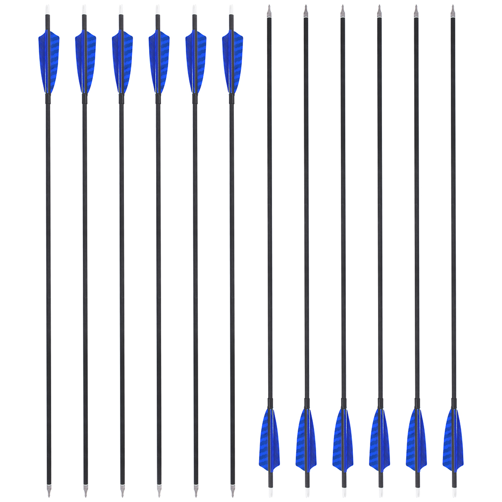 Black Hunter Takedown Recurve Bow Kit Hunting 60" 20-60lbs LH RH